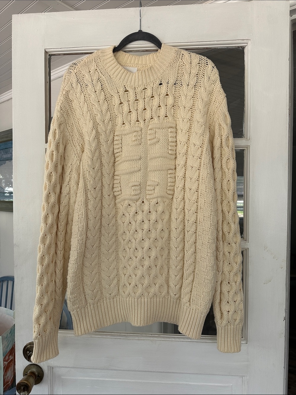 Givenchy cable knit thick sweater